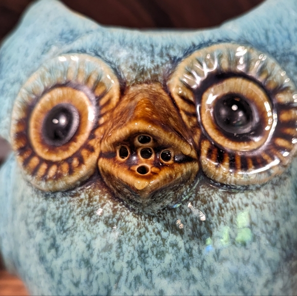 Vintage owl water pitcher - Picture 8 of 9